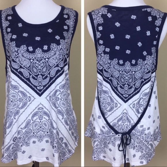 Lucky Brand Tops - Lucky Brand Tie Back Tank